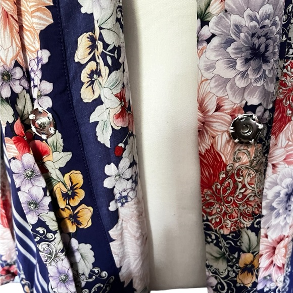 JOHNNY WAS Floral Kimono Jacket XL - Picture 3 of 6